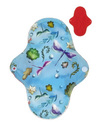 Absorbant menstrual din material textil M MEDIU pentru femei - Libelulă