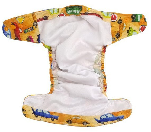 Scutece de buzunar, fermoare pe un rând, OS CARS