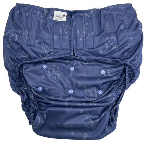 Reusable diaper for adults with insert - ANCHORS