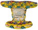 Diaper cover, one-row snaps Mini OS 4-11kg DRAGONS