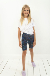 Colanți scurți pentru copii - Neon Splash