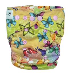 Pocket diaper BUTTERFLIES