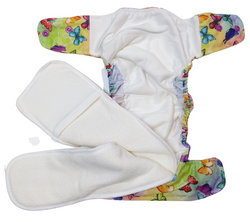 AIO (all in one) Diaper - Butterflies