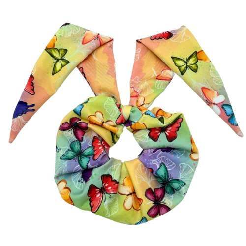 Scrunchie (Haargummi) SCHMETTERLINGE