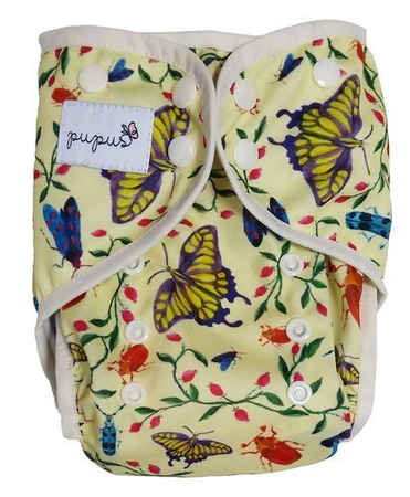 Diaper Cover with elastic piping - BUGS XL 10-20kg