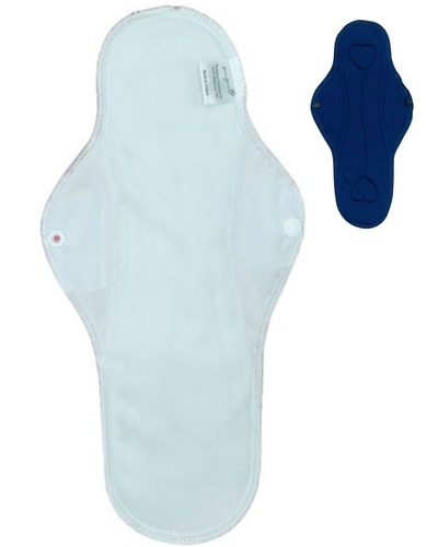 NIGHT Cloth Menstrual Pad - WHITE