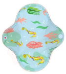 SMALL S Cloth Menstrual Pad - SEAHORSE