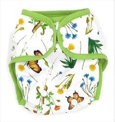 Diaper Cover with elastic piping - IN THE GRASS OS 7-16kg