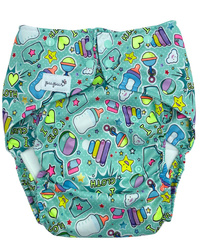 Pielucha wielorazowa JUNIOR 5-12 lat DJ BOBO