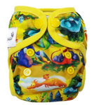 Capac de scutec cu conducte elastice - DRAGONS nou-născut 3-8kg