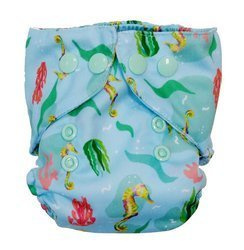 Newborn Diaper Cover 3-7kg - Seahorse