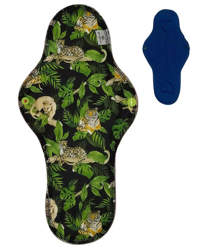 NIGHT Cloth Menstrual Pad - WILD CATS