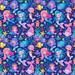 Diaper cover, one-row snaps Mini OS 4-11kg MERMAIDS
