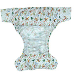 Reusable diaper for adults with insert -IN THE GRASS