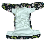 Pocket diaper, one-row snaps, MINI OS 4-11kg HUMMINGBIRDS