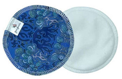 Wiederverwendbare Stilleinlagen, Bambus + Coolmax, 2 Stück, Reef