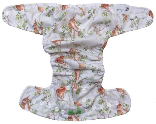 cover pentru scutec ZI ÎN PĂDURE