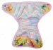 Diaper Cover with elastic piping BUTTERFLIES