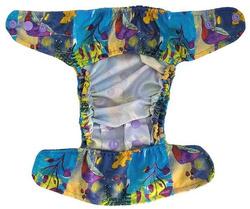 Diaper cover, one-row snaps Mini OS 4-11kg MAGIC FOREST