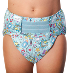 Wiederverwendbare Stoffwindel für Erwachsene mit Saugeinlage - DJ BOBO