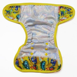Diaper Cover with elastic piping - Dragons XL 10-20kg