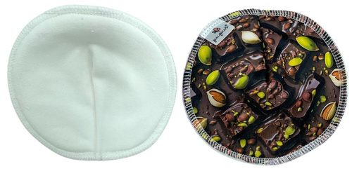 Profiled Breast Pads, 2pcs, DUBAI CHOCOLATE