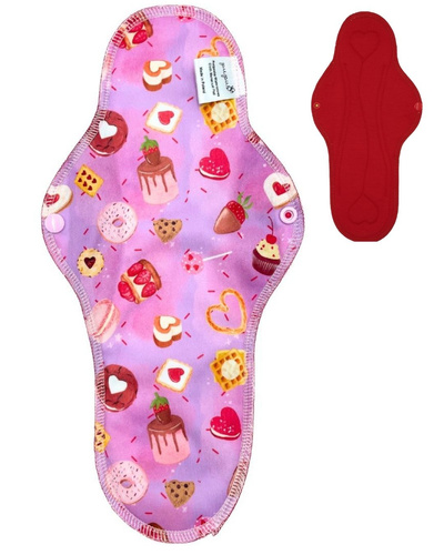 Absorbant menstrual de noapte din material textil - SWEETS