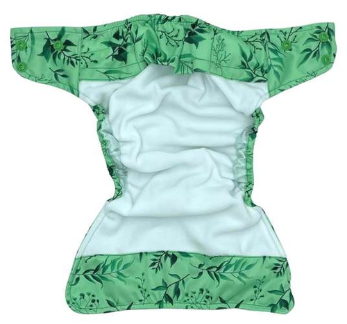 Taschenwindeln, Doppelreihe Druckknöpfe, Einheitsgröße, I FEEL GREEN