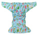 Pocket diaper, double-row snaps, OS, SEAHORSE