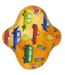 SMALL S Cloth Menstrual Pad Cars