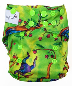 Pocket diaper DWARFS  5-15kg - cotton inside