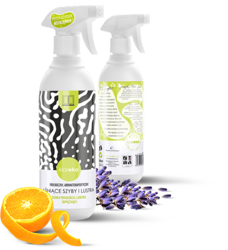 Lśniące Szyby i Lustra *Słodka Pomarańcza, Lawenda