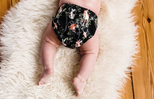 Taschenwindeln NACHT IM WALD 5-15kg - Klettverschluss