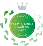 Otulacz z lamówką Leśna polana