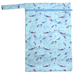 Średni worek na basen i pieluszki SAMOLOTY