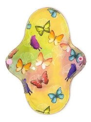 MEDIUM M Cloth Menstrual Pad Butterflies