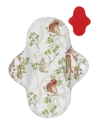 Absorbant menstrual din material textil, mărimea M - ZIUA ÎN PĂDURE