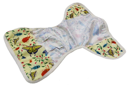 Diaper Cover with elastic piping - BUGS OS 7-16kg