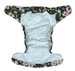 Pocket diaper, one-row snaps, OS coolmax, HUMMINGBIRDS