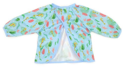 Long sleeved bib, waterproof, with built-in pocket bag Seahorse