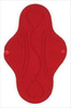 LARGE L Cloth Menstrual Pad - BLACK