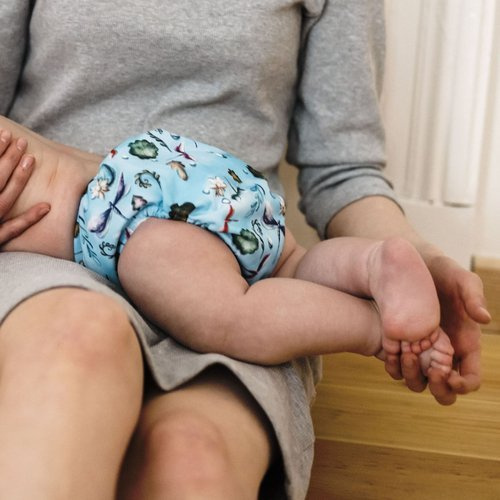 Taschenwindeln, einreihige Druckknöpfe, MINI OS 4-11kg LIBELLE