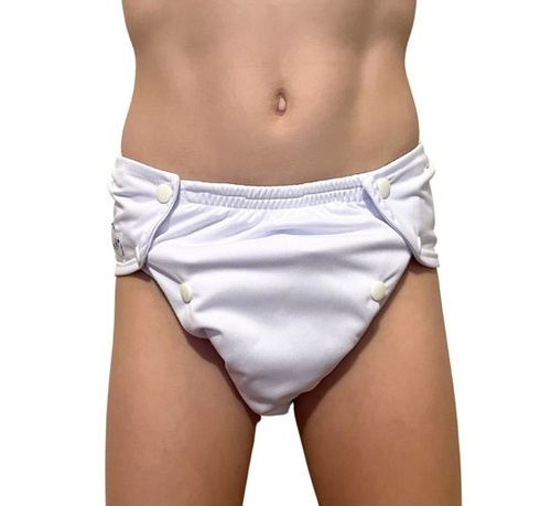 Waterproof pants for children 6-12 y.o. - WHITE
