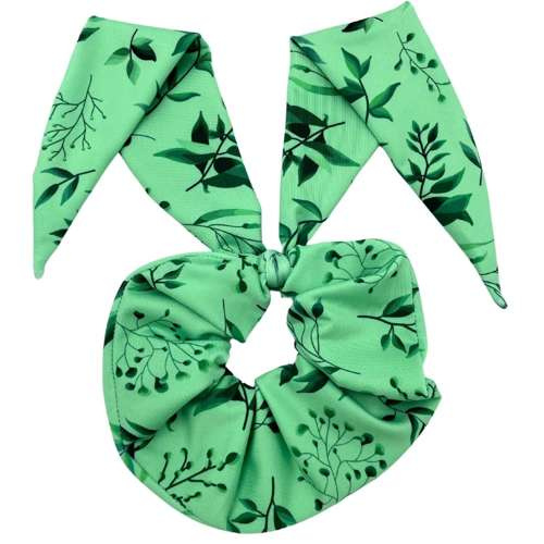 Scrunchie (Haargummi) ICH FÜHLE MICH GRÜN