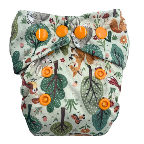 Newborn Taschenwindeln 3-7kg Waldlichtung