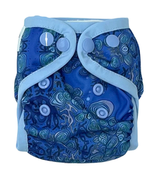 Diaper Cover with elastic piping - REEF  newborn 3-8kg