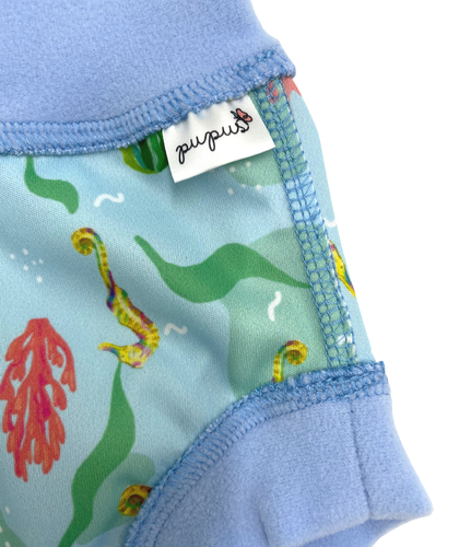 Schlupfüberhose SEEPFERDCHEN