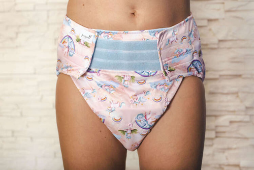 Scutec reutilizabil pentru adulți cu insert - UNICORNI