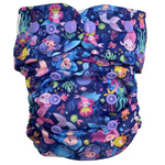 AIO (all in one) Diaper OS 6-15kg - MERMAIDS