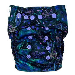 Pocket diaper NEON SPLASH